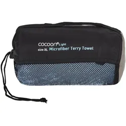 Cocoon Microfiber Terry Towel Light X-Large, Reisehandtuch, Blau