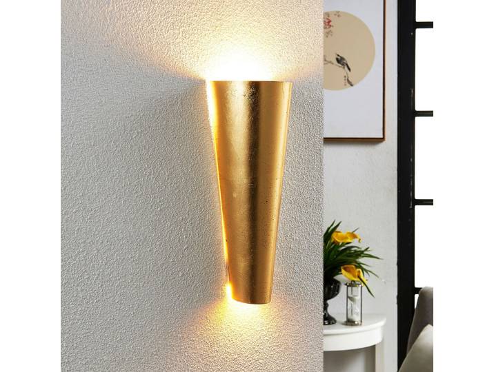 Conan Wandleuchte Gold - Lindby - Wohnzimmer - Modern - Metall - Mehrflammig