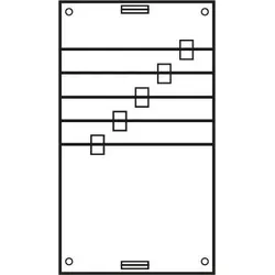 ABN PAR350N Sammelschienen-Feld 5-polig Luxemburg 355A_1-feldrig 5x XSH120-1