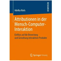 Attributionen in der Mensch-Computer-Interaktion, Fachbücher von Adelka Niels
