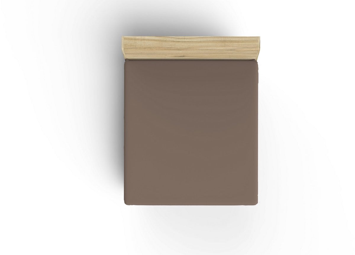 Asir Ranforce Hoeslaken Kingsize - Bruin - 100% katoen - 160 x 200+30 cm