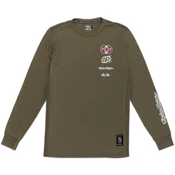 Troy Lee Designs Skyline LS Ride Tee, Worldwide, caper, S