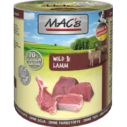 Mac's Dog Wild & Lamm800g