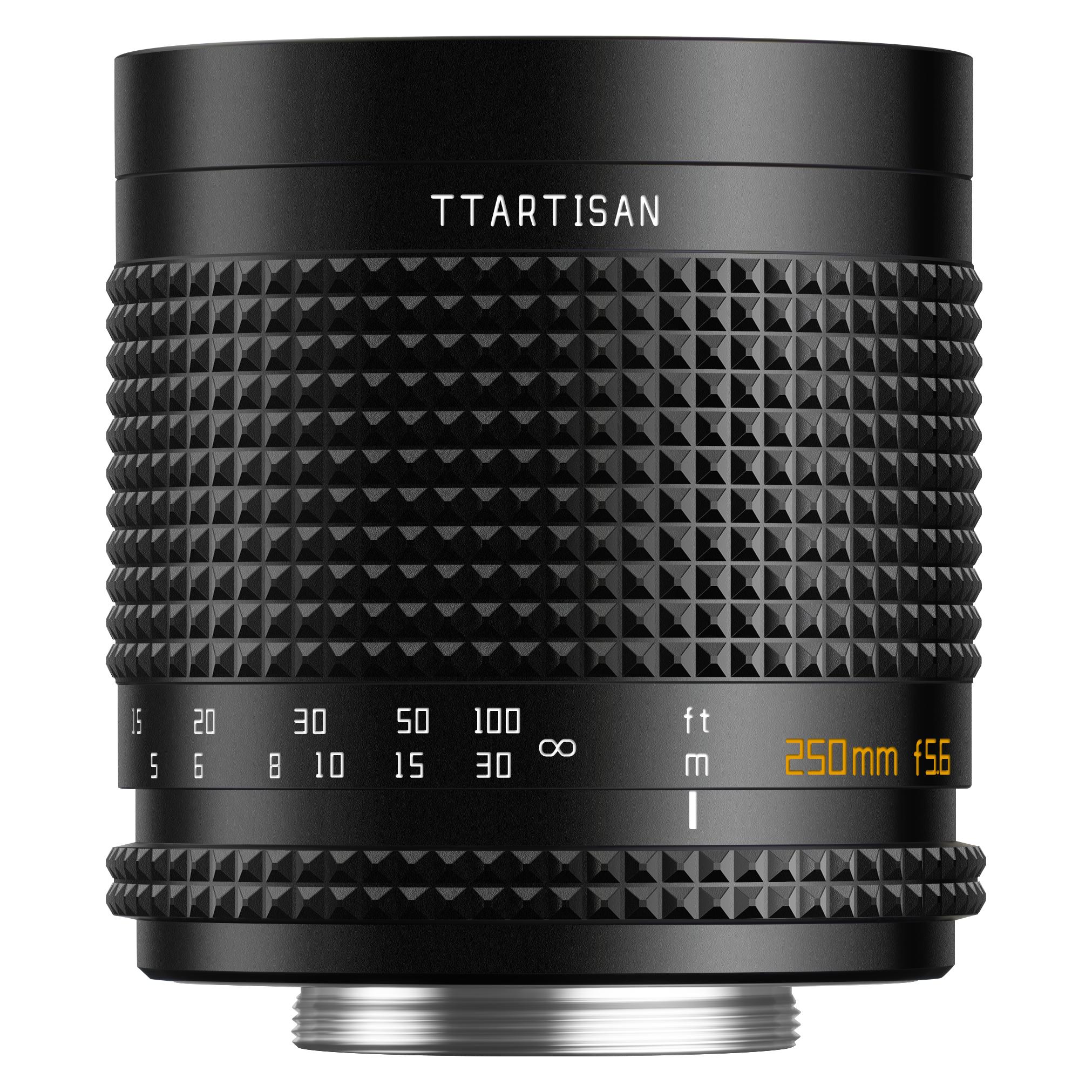 TTArtisan 250mm f5.6 VF für M42 Mont schwarz / black (M42, Vollformat) (F25056-B-M42)