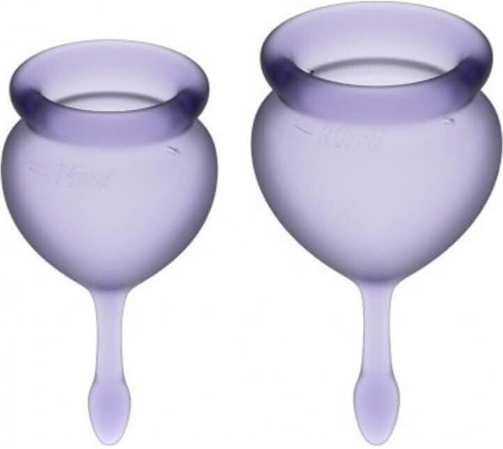 SATISFYER Feel Good Copa Menstrual Lila 2 uds