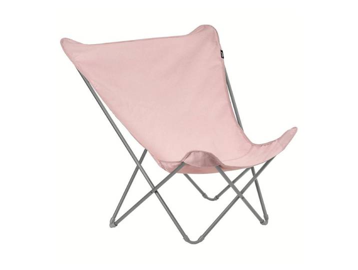 Lafuma Mobilier Fauteuil papillon grande largeur - POP UP XL Rose Rose, Made in France