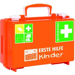 Söhngen Erste-Hilfe Koffer Quick-CD Kombi Schule orange Notfall-Koffer Kinder
