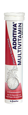 Dr.B.Scheffler Nachf. GmbH & Co. KG ADDITIVA Multivit.+Mineral Pfirsich R Brausetabl. 86 g 10060210