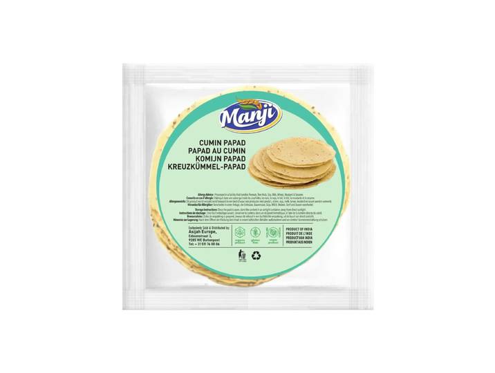 Manji Papad au cumin