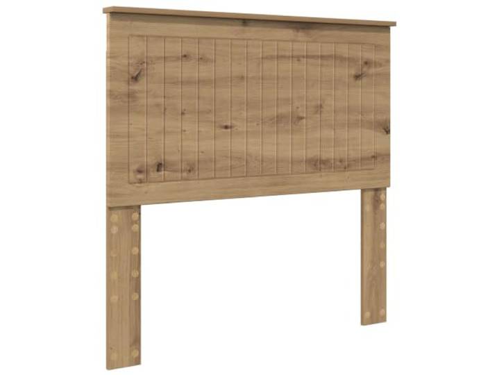 Makastle Kopfteil Artisan-Eiche Holzwerkstoff 102x100 cm Minimalistisches Design