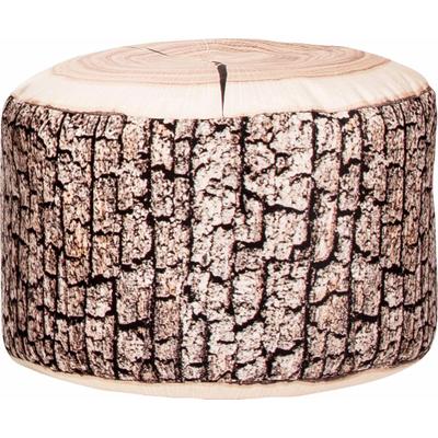 Sitzhocker SITTING POINT "DotCom WOOD", Kinder, Gr. B/H/T: 50cm x 30cm x 30cm, beige (natur), Hocker Sitzhocker