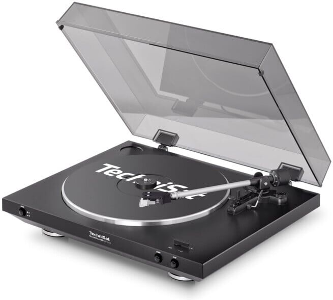 TechniSat Platine vinyle à entraînement par courroie avec 2 LPs TECHNIPLAYERLP200 (0200/9412)