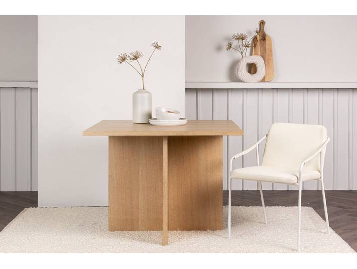 Esstisch Evania - vereint klassischen Charme mit modernem Design - Natur - Luxusbetten24