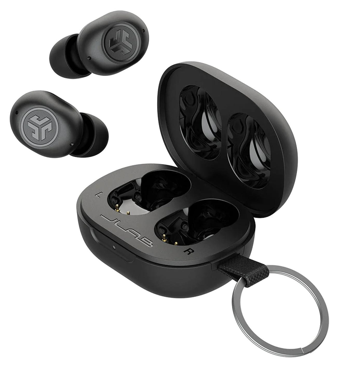 JLab JBuds Mini draadloze hoofdtelefoon met microfoon, zwart