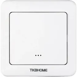 TKB Home TKBETZ35-S - Wanddimmer mit Einfach-Wippe (Abgerundete Ecken), Automatisierung