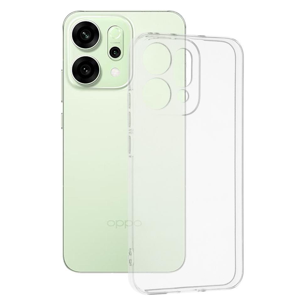 Techsuit - Clear Silicone - Oppo Reno14 - Transparent (Oppo Reno14) (62302115)