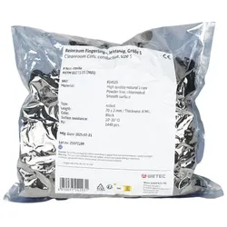 Wetec, Schutzhandschuhe, Fingerlinge, schwarz, leitfähig, L (L)
