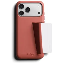 Bellroy Hülle für iPhone 18 Pro Max / iPhone 17 Pro Max Leder Serie 3 Card Ständer (Apple iPhone 17 Pro Max, Apple iPhone 18 Pro Max), Smartphone Hülle, Braun