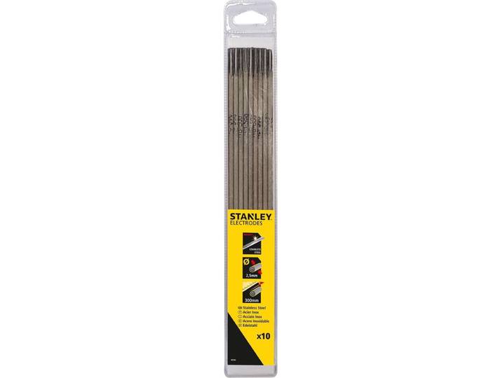 Stanley Laselektroden RVS - Ø2.5 x 300 mm - 10 stuks