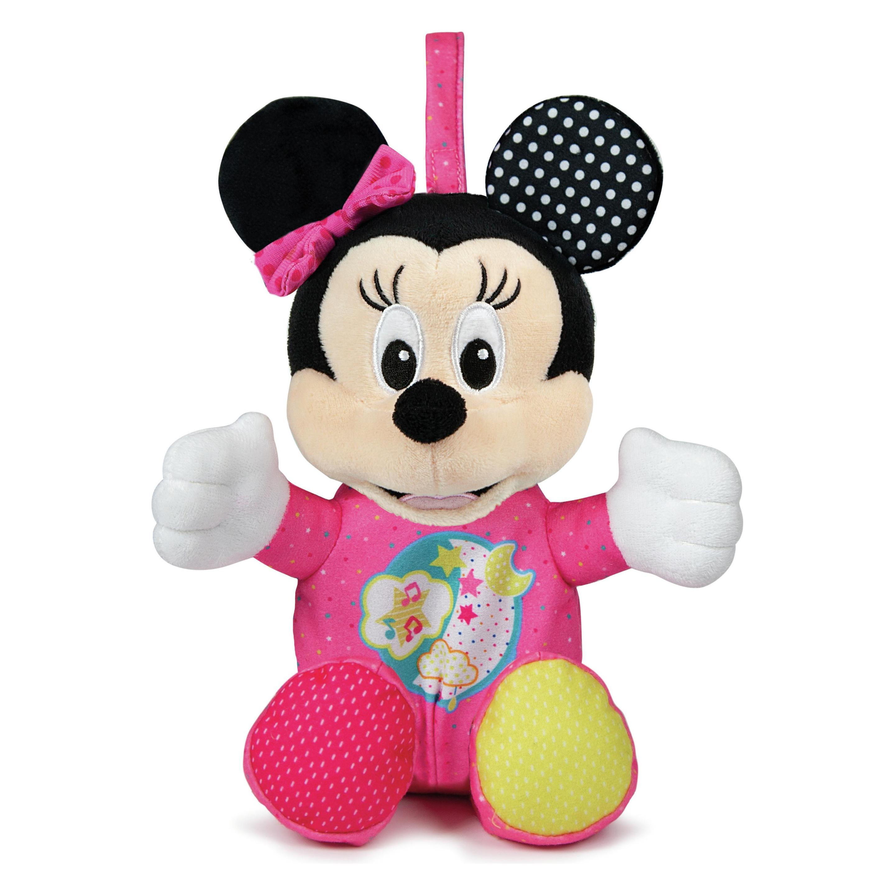 Clementoni Minnie Maus Plüschtier mit Musik und Licht (28 cm) (17207)