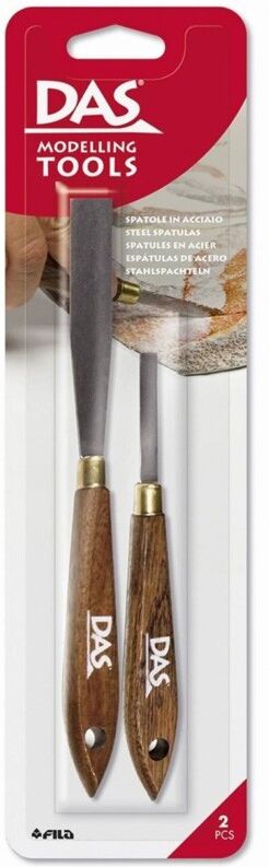 Fila Blister de 2 Spatules en acier - DAS