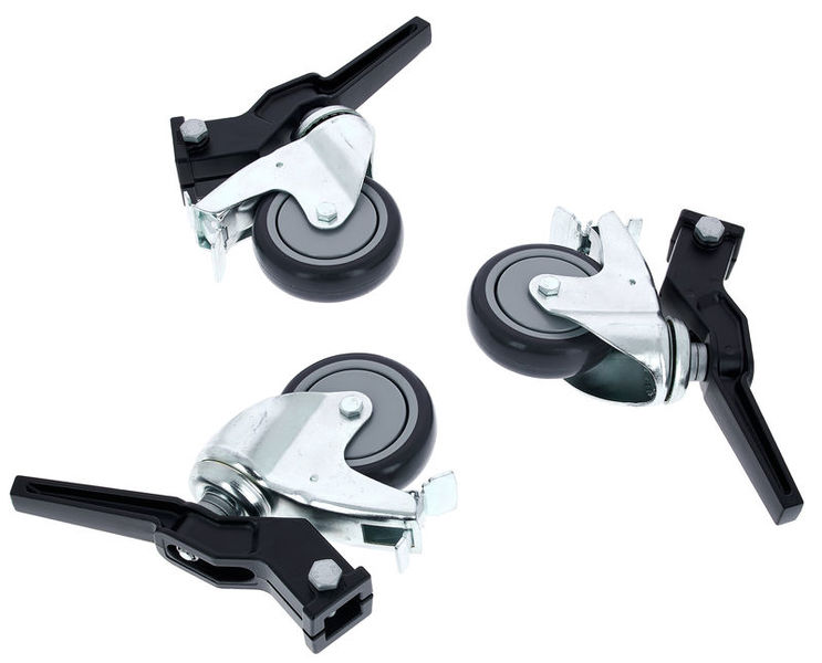 Avenger A9000NB Wheel Set with Brakes nero