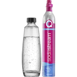 SodaStream® QC Reservezylinder + Glasflasche 1l