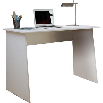 Schreibtisch VCM "Holz Schreibtisch Computertisch Masola Maxi", weiß, B:110cm T:50cm, Tische, Schreibtisch