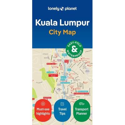 Kuala Lumpur City Map, Karte von , Lonely Planet, 978-1-78701-590-6