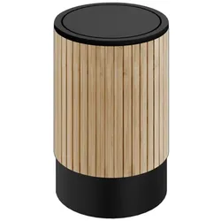 Cosmic Eda Abfallbehälter, Natürliches Bambus-schwarz matt, WJP056A9350603 WJP056A9350603