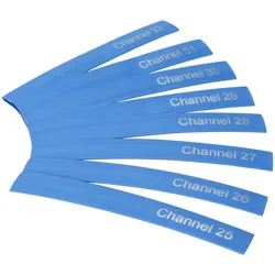 Sommer cable Schrumpfschlauch, Channel 25 – Channel 32, blau