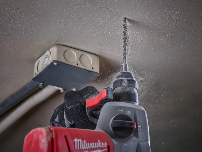 Milwaukee 2 Schneiden Hammerbohrer M2 SDS Plus 12x210mm 10 Stück (30121150)
