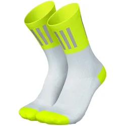 Incylence, Unisex, Sportsocken, High-viz V3 (39 - 42), Weiss, Mehrfarbig