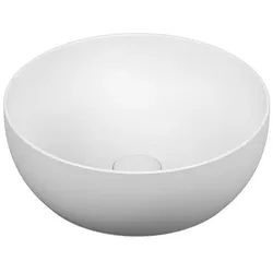 VitrA Options Aufsatzschale 5992B401-0016 d= 40cm, rund, ohne Überlauf/Hahnloch, Edelweiß VC