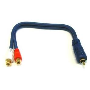 INNE Kabel Kabel 1 x RCA wtyk - 2 gniazda RCA 0.2m (0.20 m, Cinch Kabel) (53654504)