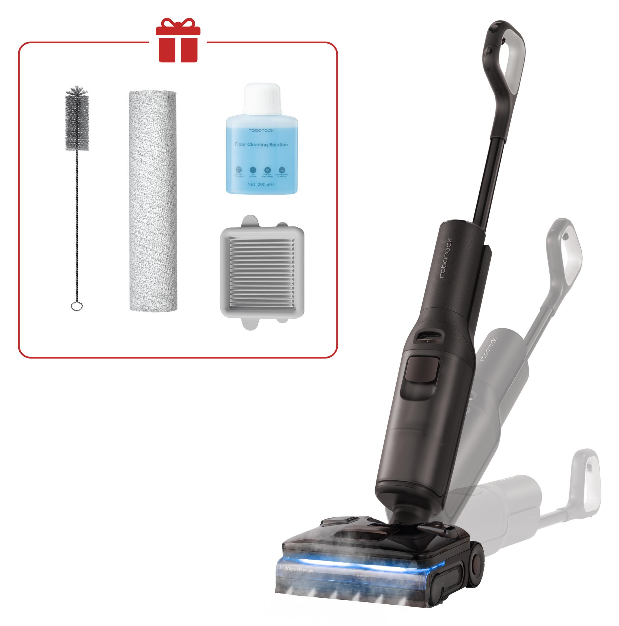 Roborock F25 Ultra Steam Gen 2, Elektrischer Mopp, Beutellos, Braun, 1 l, 0,72 l, Nass
