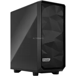 Fractal Meshify 2 Compact Black TG Dark (ATX, mATX, Mini-ITX), PC Gehäuse, Schwarz