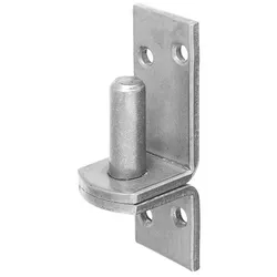 Kloben auf Platte,Edelstahl,Dorn Ø16 mm,Abstand 13 mm,Platte HxB115x40 mm