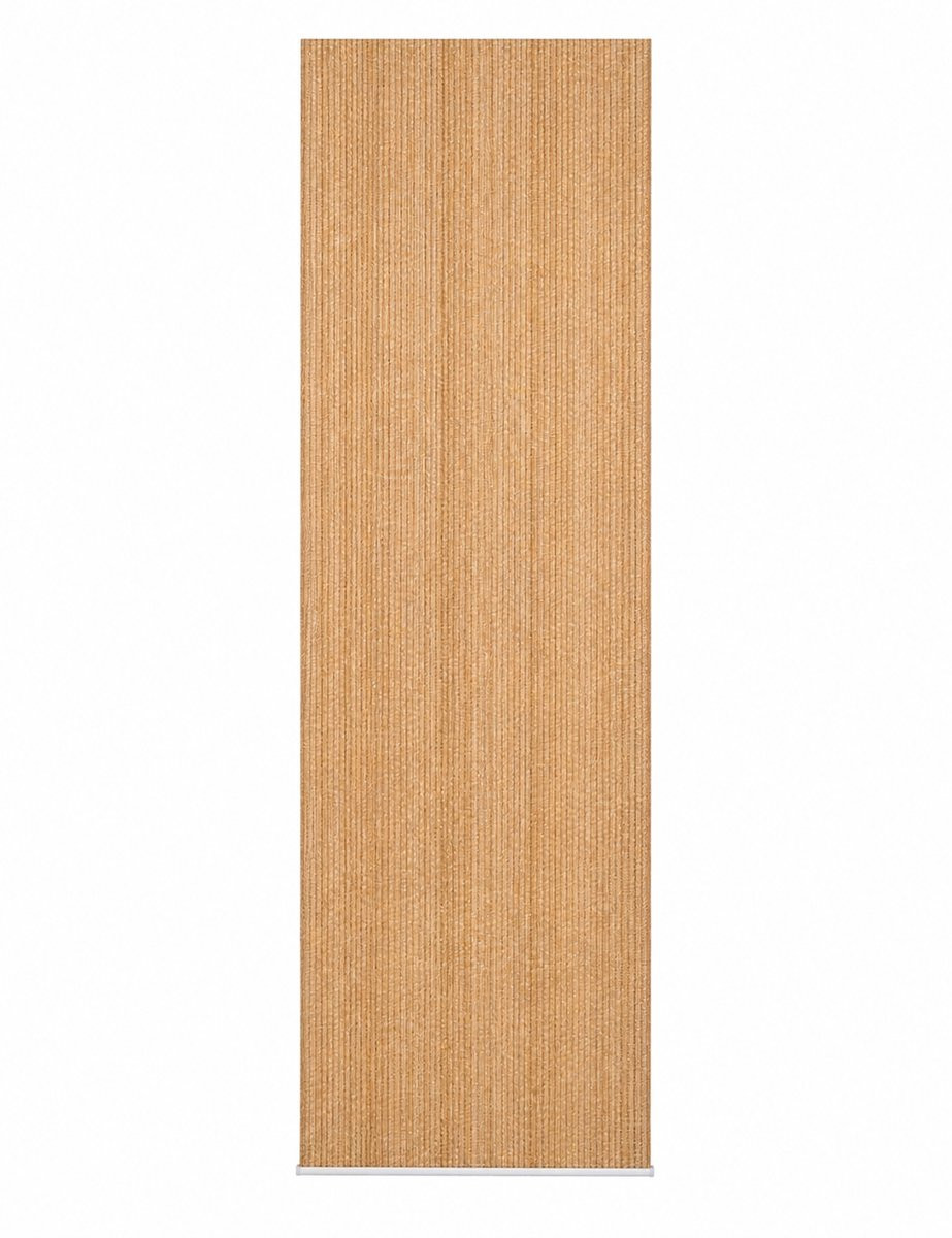 Madecostore PanJap Japans Paneelgordijn Naturel/Bamboe Look, Breedte: 45 cm, Hoogte: 260 cm