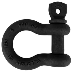 Eller Chain Shackle, Shoulder Bolt WLL 3,25 T - Schwarz