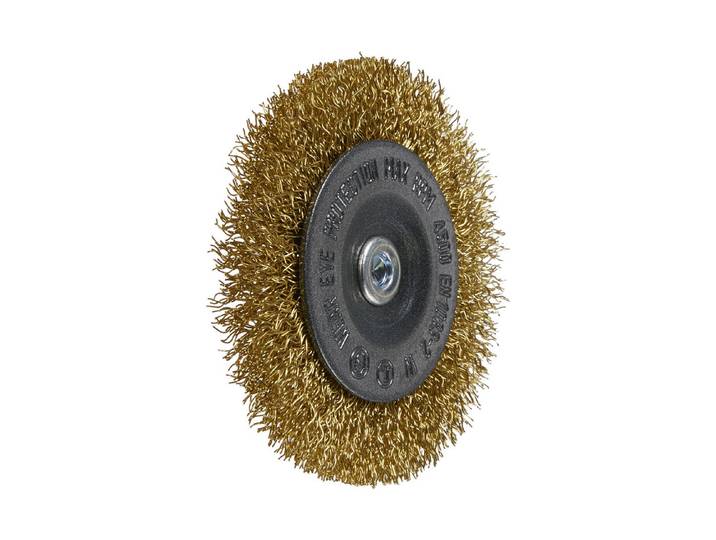Wolfcraft Messingdraht-Scheibenbürste ⌀ 7.5 cm