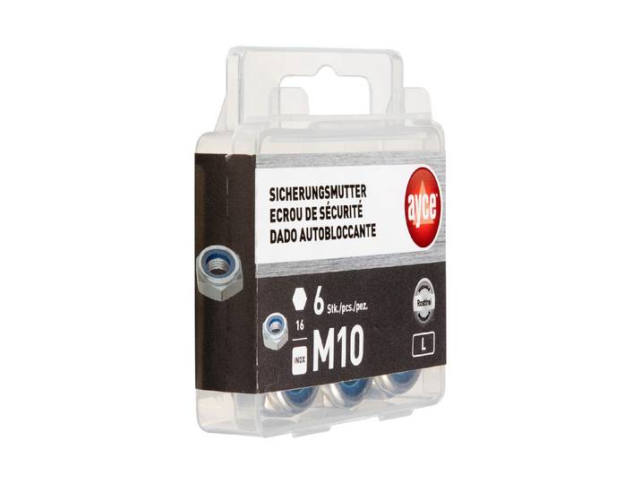 Sicherungsmutter Edelstahl M10