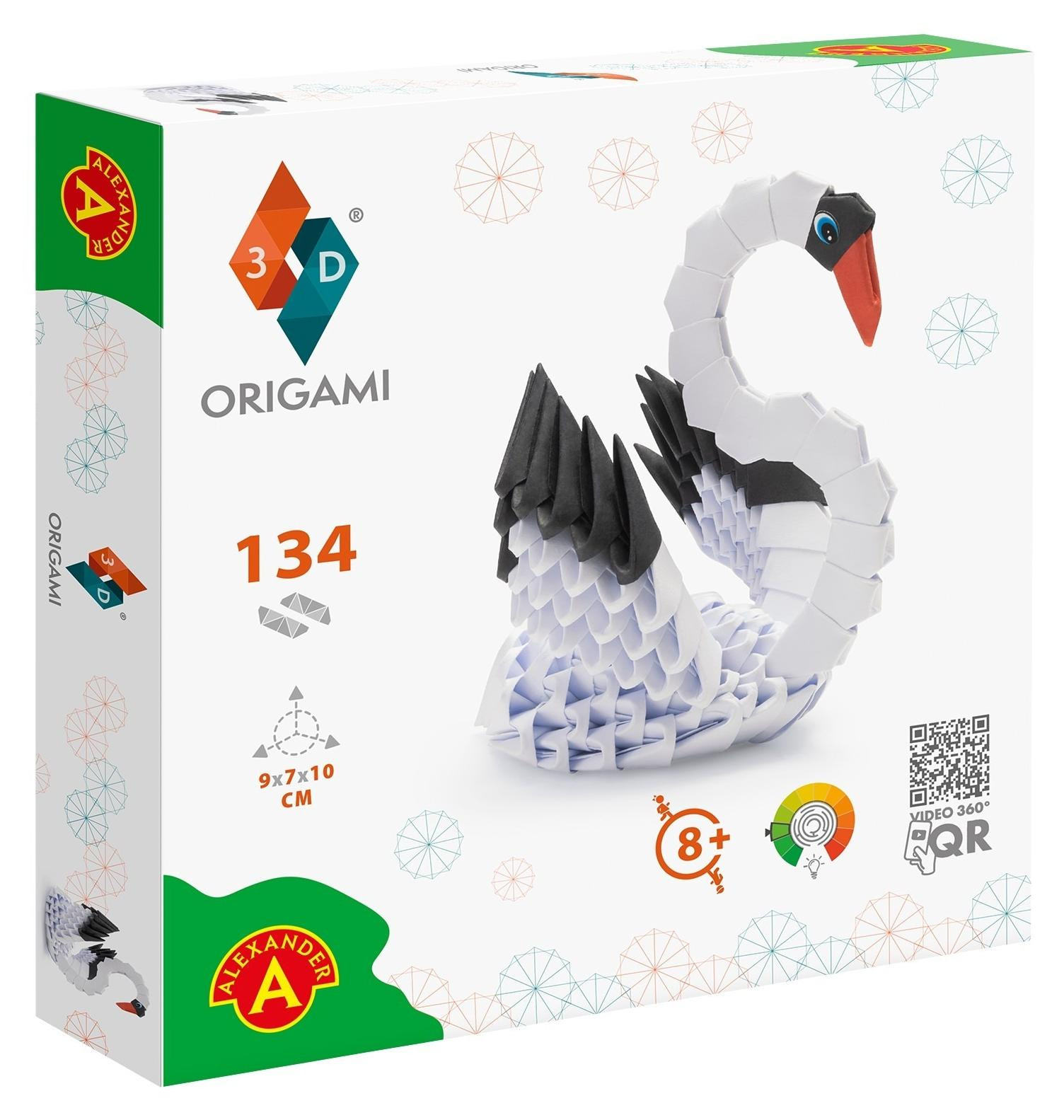 Alexander Origami 3D Zwaan