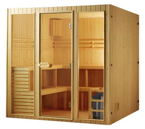 Sauna Holzsauna Massivholzsauna Heißluftbad Saunakabine Saunaraum
