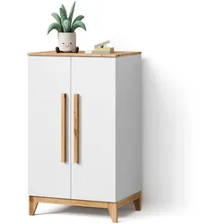 KINDERKLEIDERSCHRANK Mailo Weiß/Artisan 70 x 120 cm