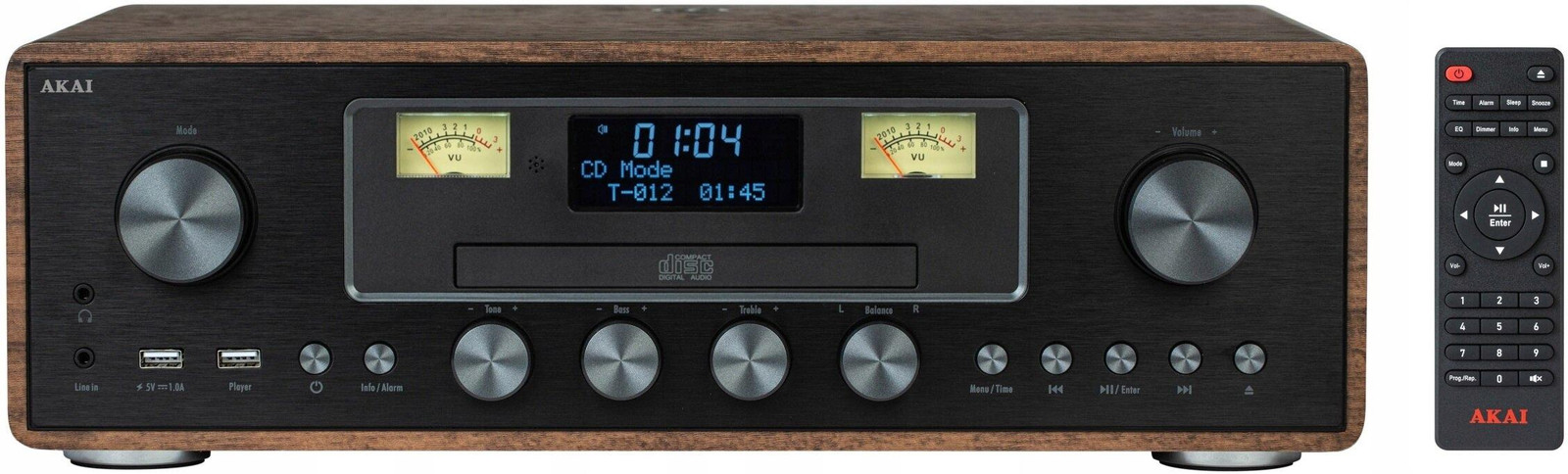 Akai AM-100 Rhapsody audioinstallatie
