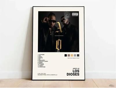 Uplift Picks Latin Rap Music Poster Canvas Album Cover Aesthetic Wall Art Print 23 40x60 Cm no Frame