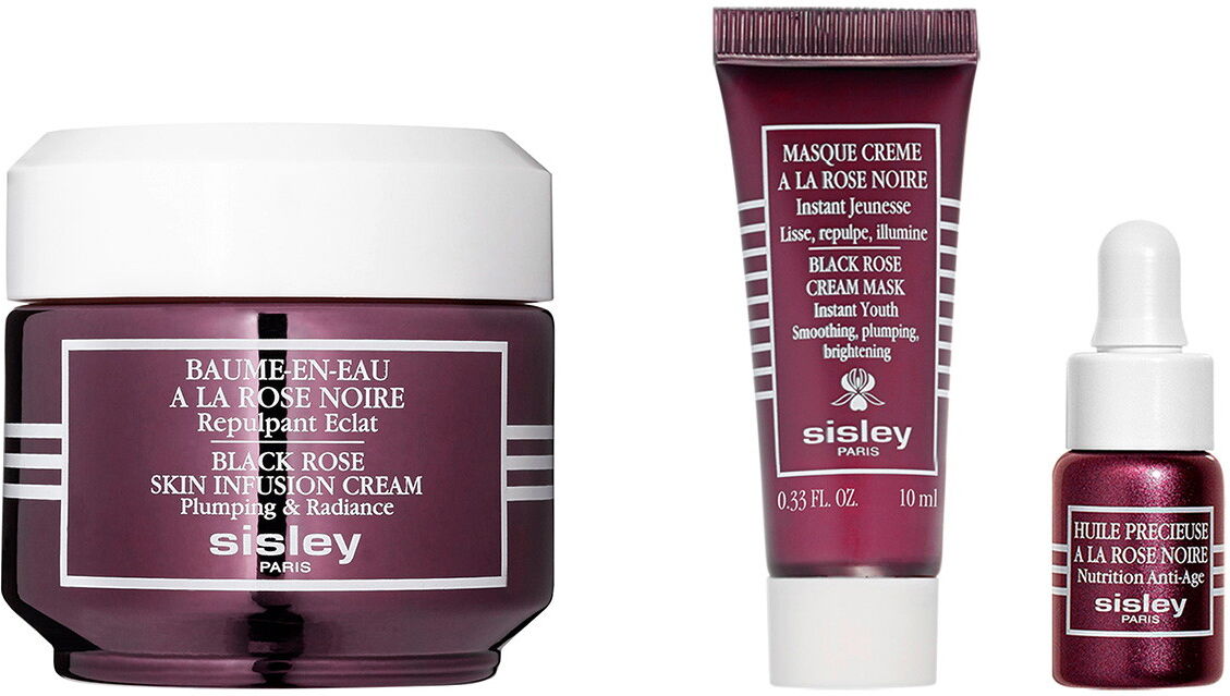 63ml SISLEY PARIS À La Rose Noire Baume-en-Eau Discovery Set (Creme 50ml + Maske 10ml + Öl 3ml)