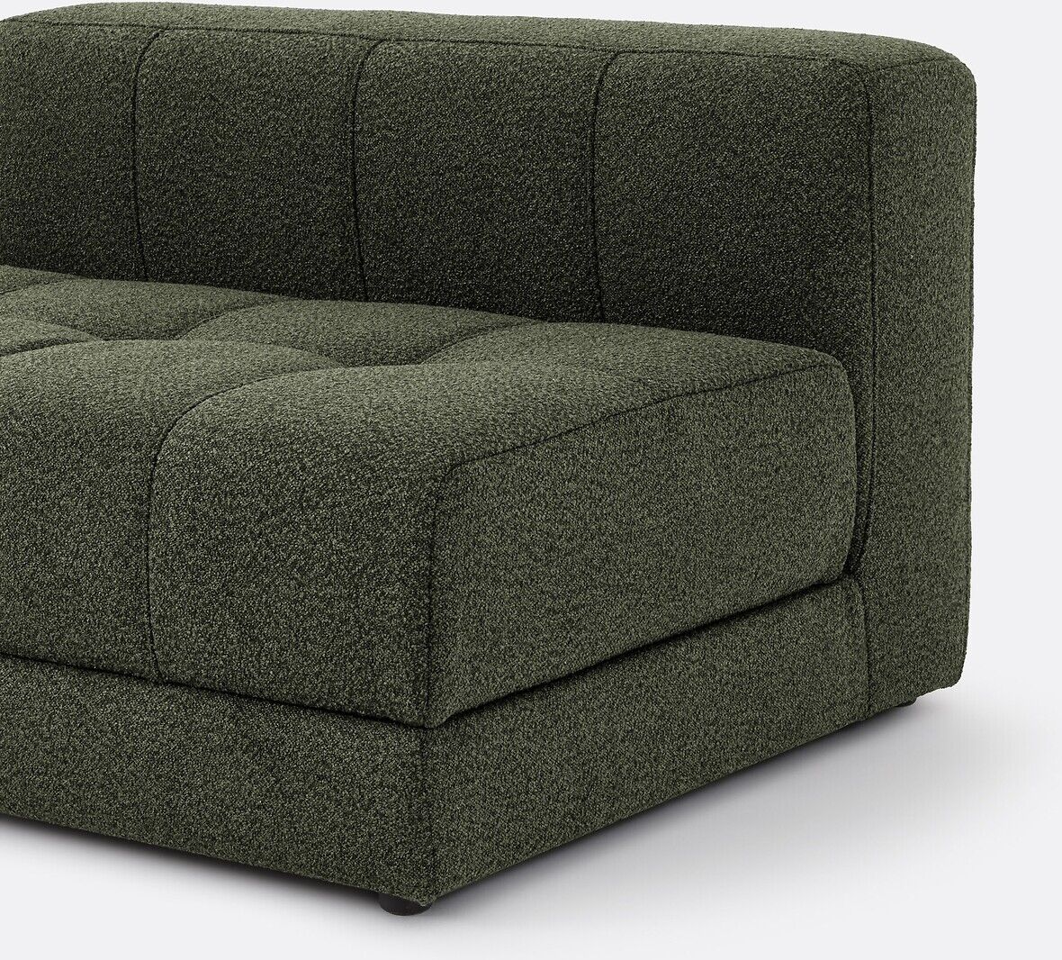 LA REDOUTE INTERIEURS Banquette assise pivotante, gauche, modulable, en bouclette fine, FANO