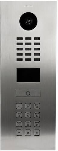 DoorBird D2101KV IP-Video-Türsprechanlage LAN Außeneinheit Edelstahl V2A (gebürstet)